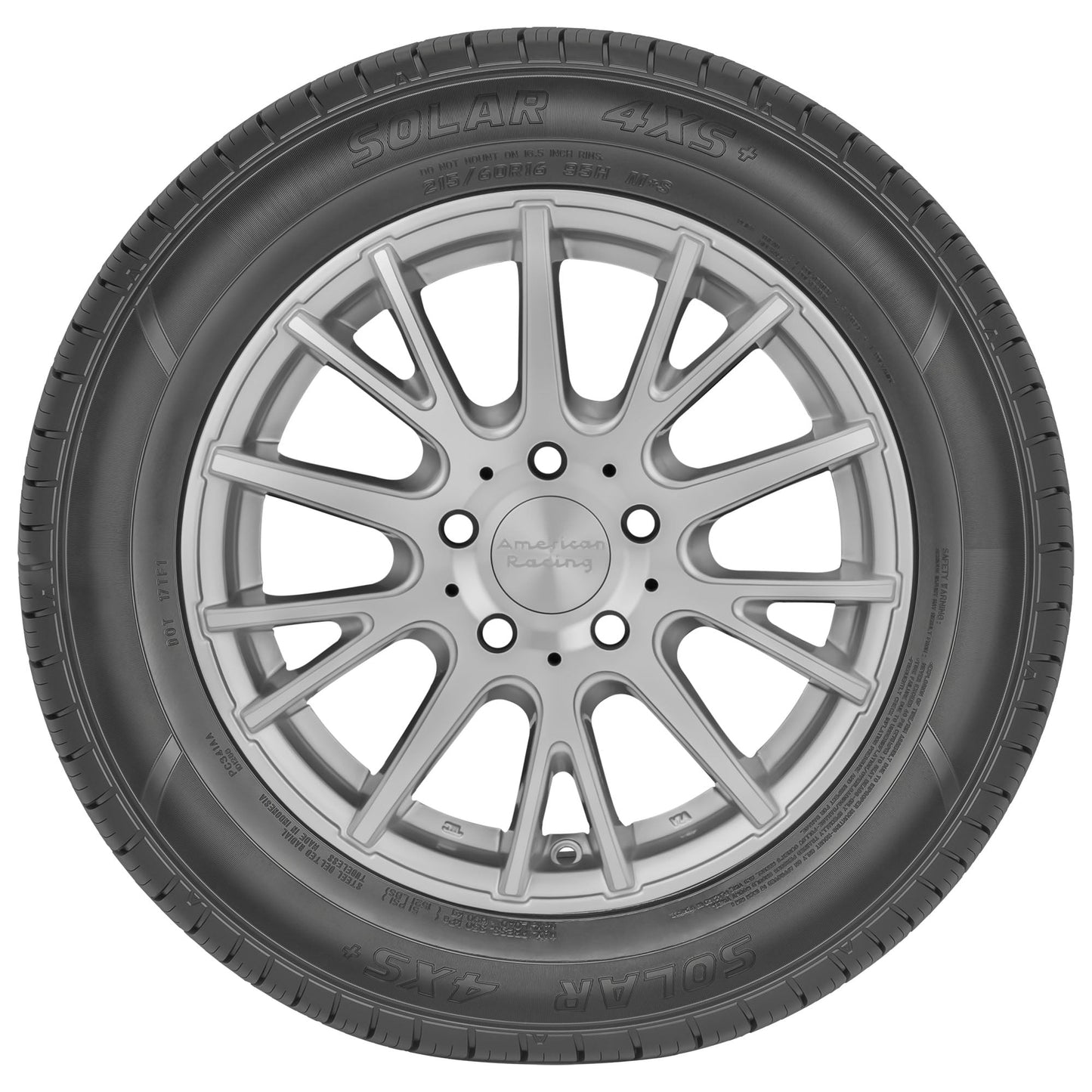 Solar 4XS + All Season 215/55R16 93H Passenger Tire