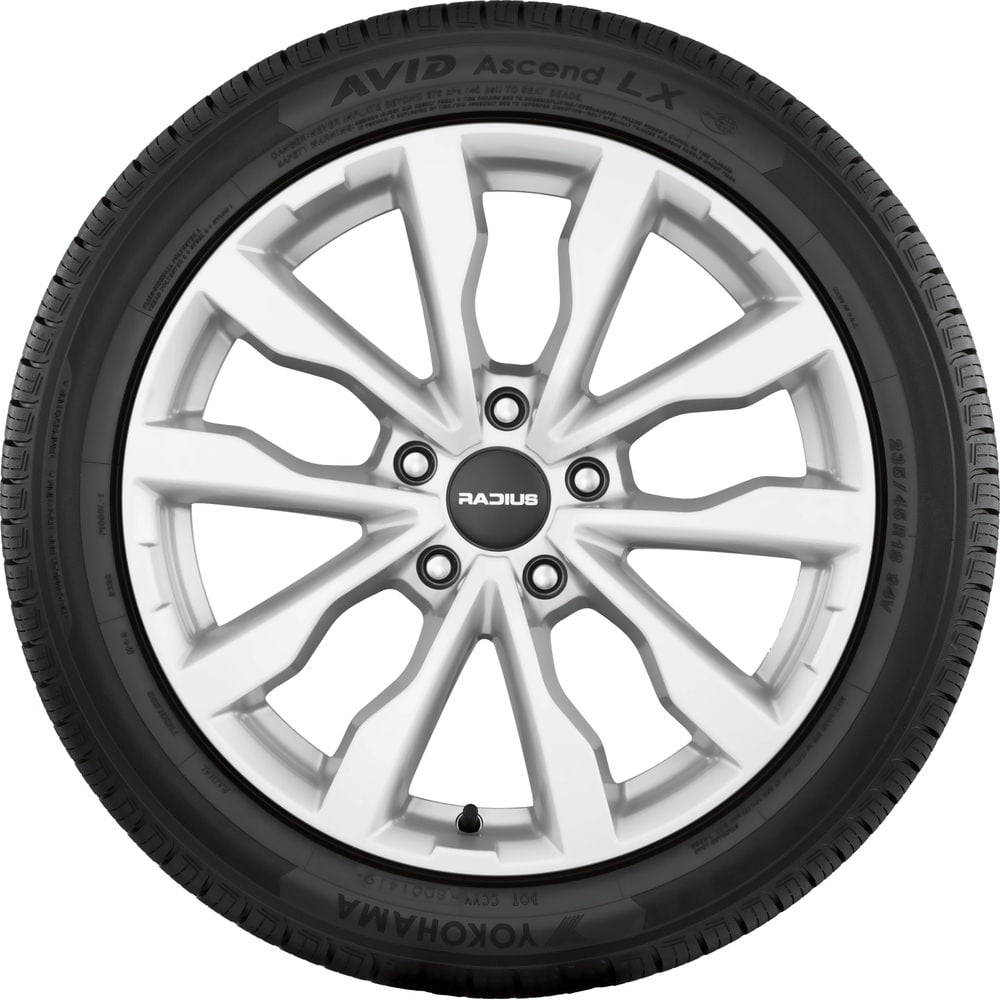 Set of 4 Yokohama Avid Ascend LX 235/65R17 104H Tires 2356517 235 65 17