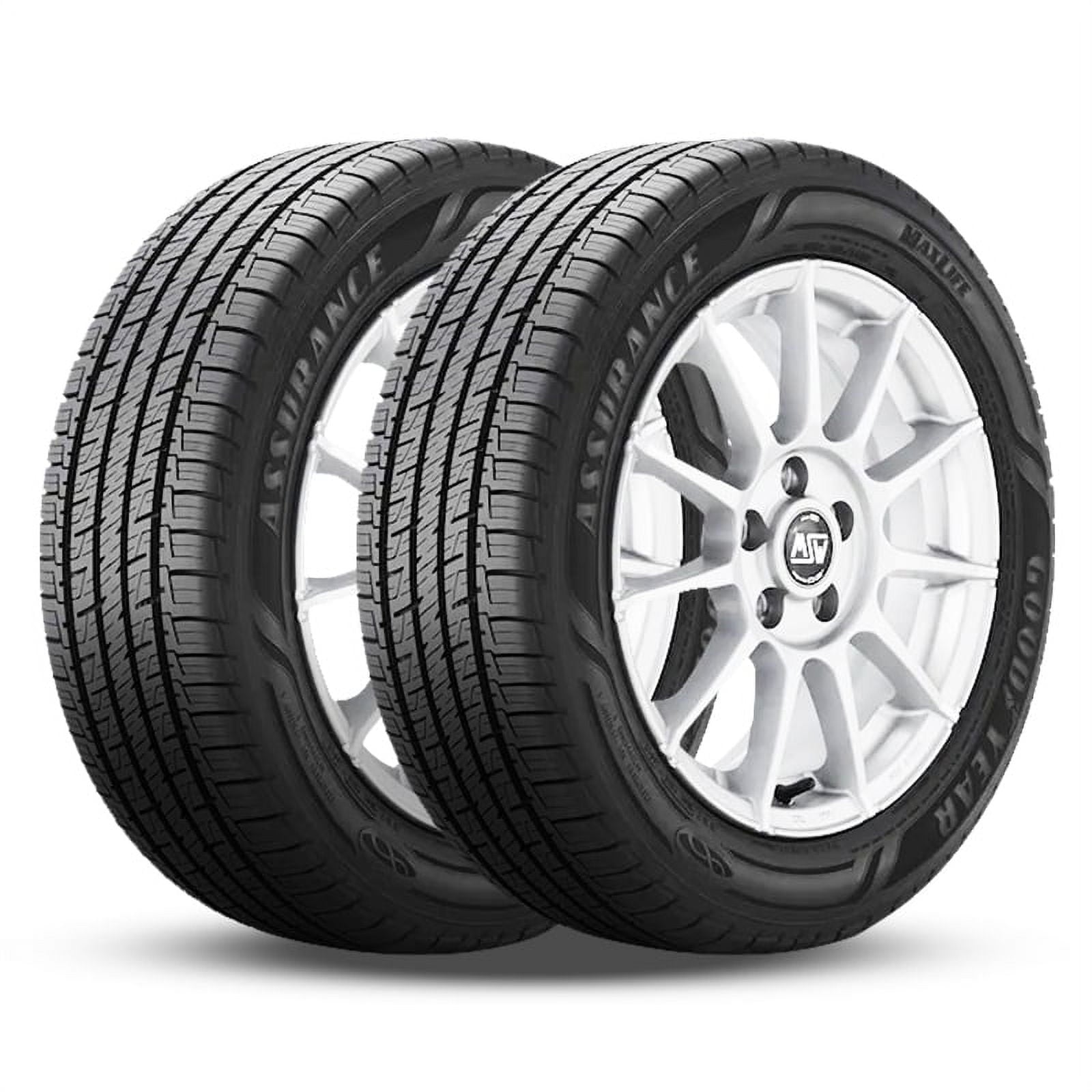 Pair of 2 Goodyear Assurance Maxlife 225/55R19 99V Tires All Season 85K Mileage Warranty 110930545 / 225/55/19 / 2255519 Fits: 2013-16 Mazda CX-5 Grand Touring, 2020 Ford Escape Titanium Plug-In Hybrid
