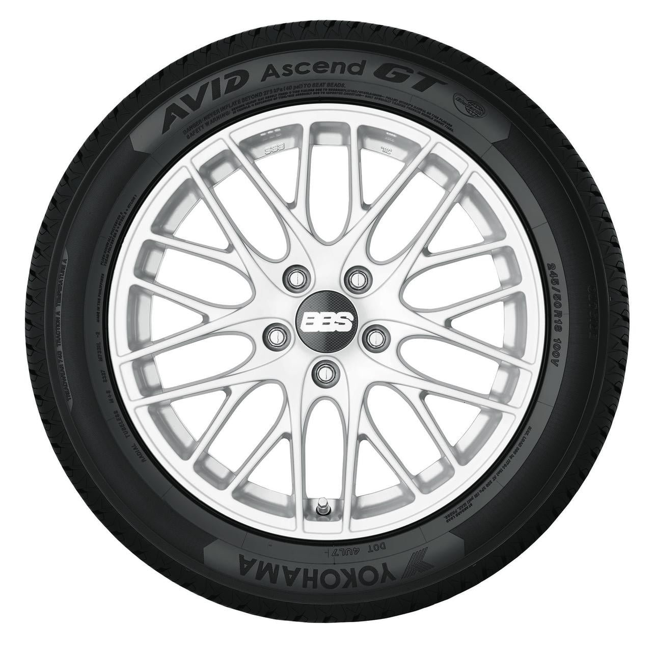 Yokohama Avid Ascend GT All Season 195/55R16 87V Passenger Tire