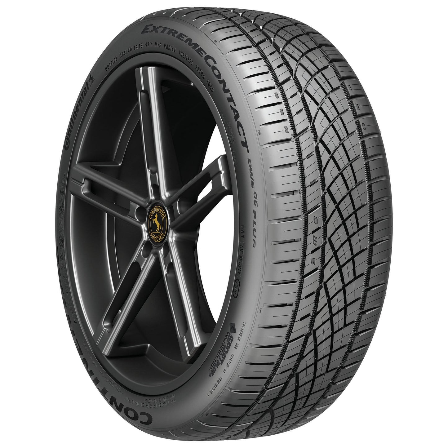 Continental ExtremeContact DWS06 PLUS UHP All Season 245/35ZR20 95Y XL Passenger Tire