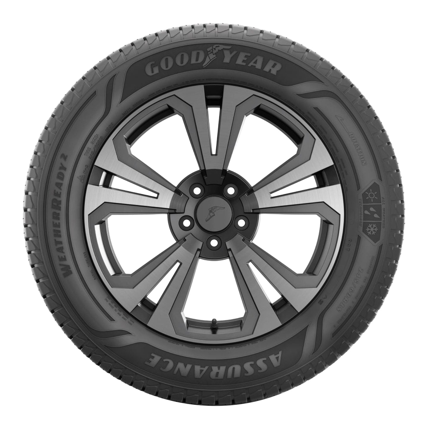 Goodyear Assurance WeatherReady 2 All Weather 235/55R18 100V Passenger Tire