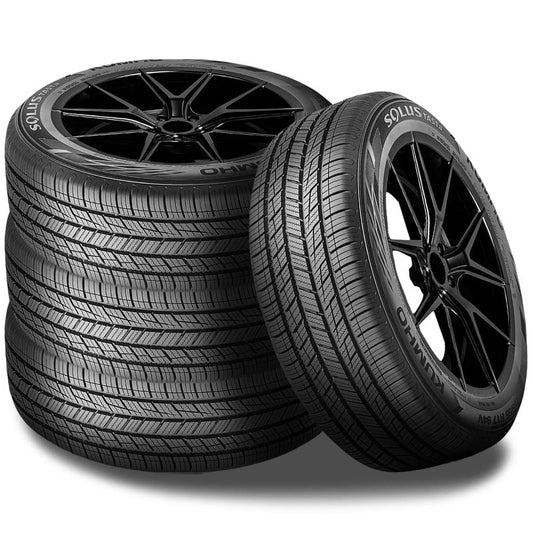 4 Kumho Solus TA51a 235/55R18 100V All Season Tires W/ 65000 Mileage Warranty 2285683 / 235/55/18 / 2355518